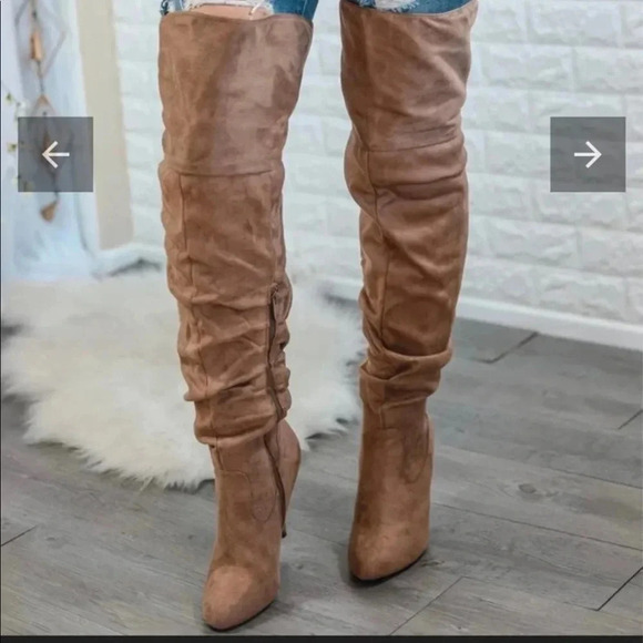 Knee high thigh high boots - Picture 3 of 9